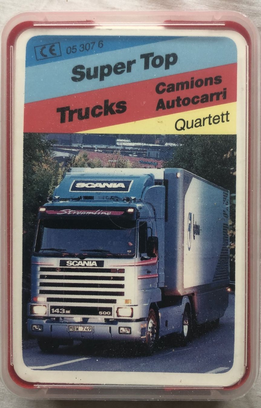 Carlit Giochi: Quartett - Supertop - Trucks - Carlit – Usato da Schaffhausen venduto da durruti