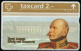 Taxcard 325L_39531 Ernst August, König von Hannover ungebr.