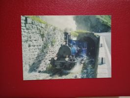 AK Bahn Schweiz Dampfzug Gletsch-Oberwald (800)