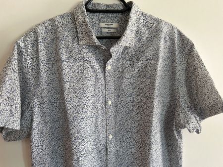 Herren kurzarm Hemd mit Muster von Jack&Jones Premium Gr. XL