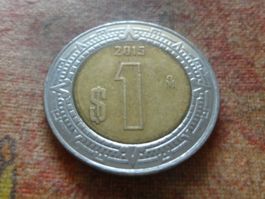 MEXIQUE   1  Peso  2015  Amérique-Sud