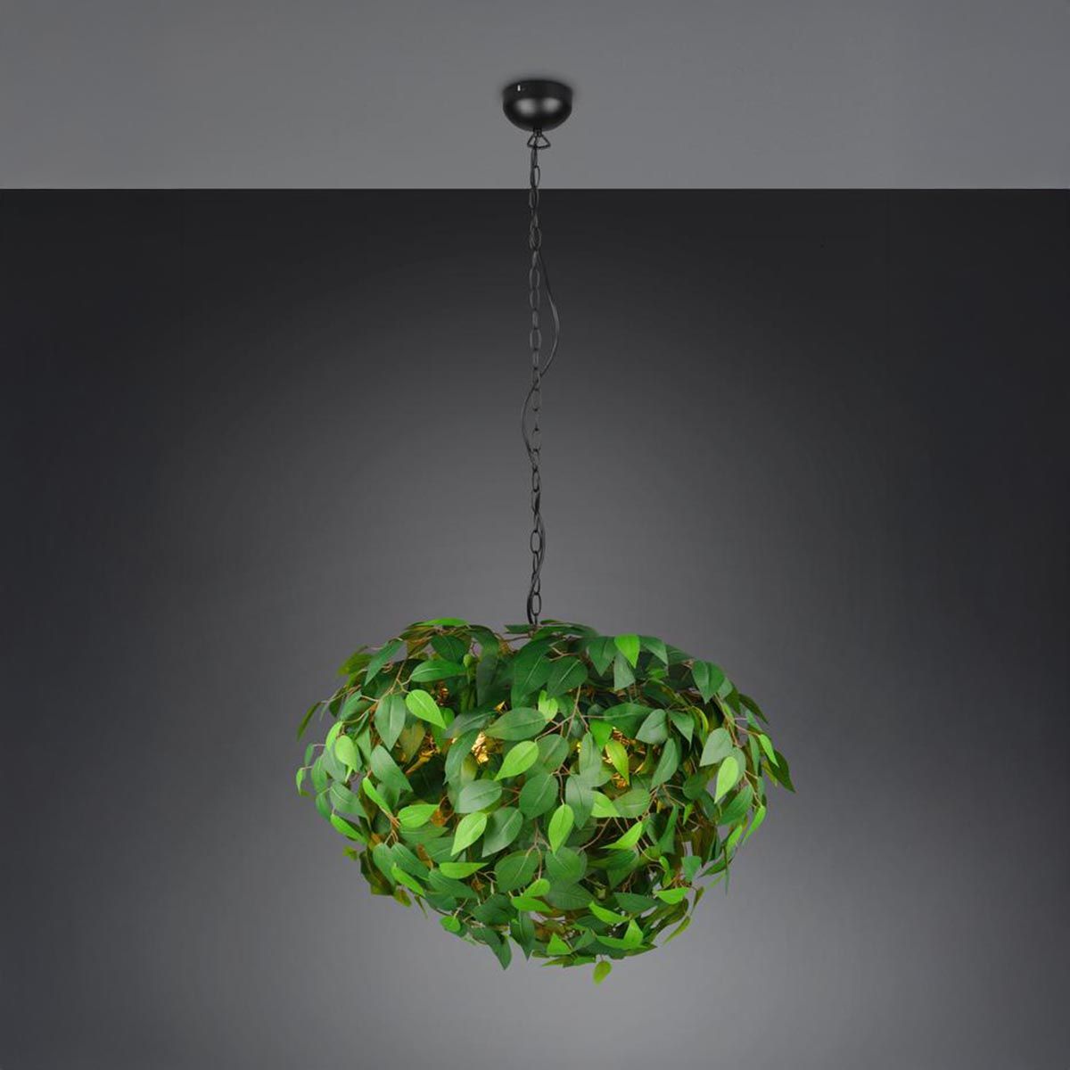 Kronleuchter & Deckenlampen: Pendelleuchte, Blätter Design, 70 cm Ø – Neu (gemäss Beschreibung) aus Kreuzlingen von Smart-Light