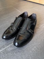 Franca Fedele – Scarpe donna in pelle nera con doppia fibbia