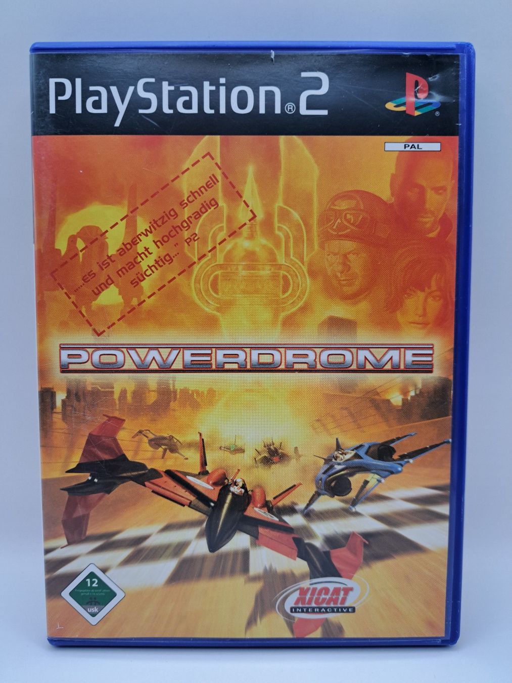 Spiele: Powerdrome PAL Multi5 (Playstation 2/PS2) – Gebraucht aus Balgach von Wasnwasn
