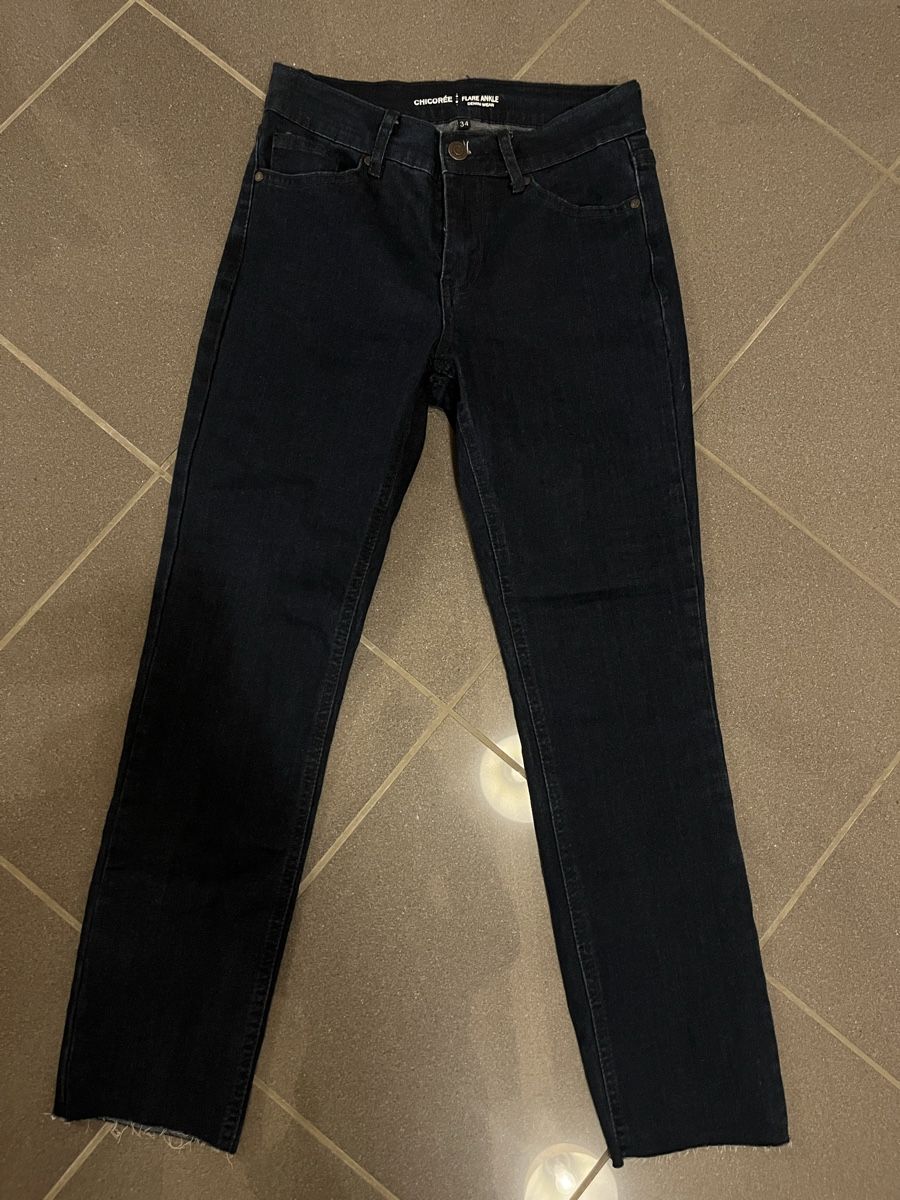 Jeans: Jeans Flared Ankle Chicoree neu 34 – Nuovo (secondo la descrizione) da Birrwil venduto da vanyboo