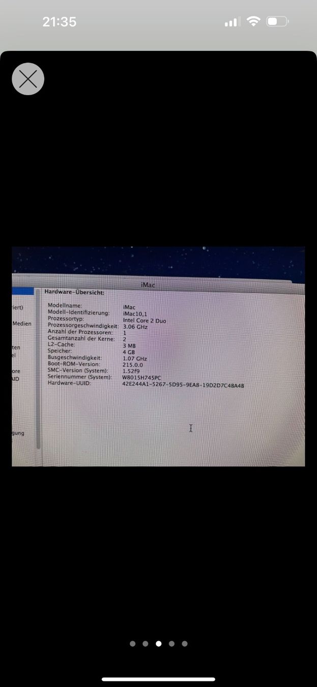 Apple PCs: iMac 20“ A1311 – Gebraucht aus Kleindöttingen von ojpeeed21 4
