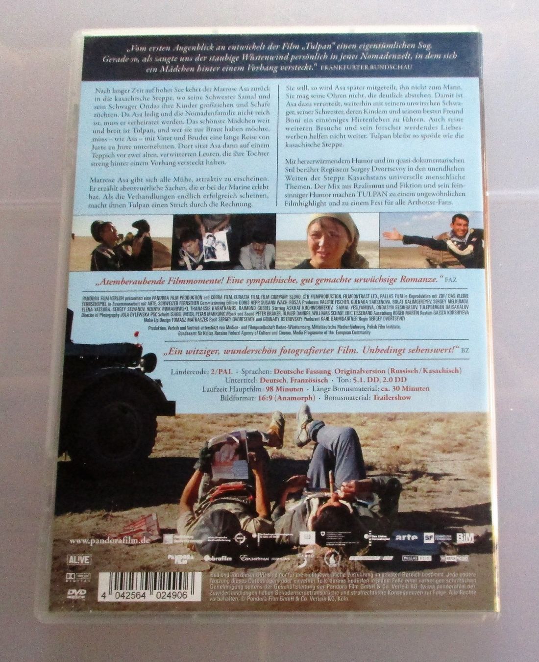 Tutti i DVDs: TULPAN - Sergey Dvortsevoy – Usato da Wattwil venduto da Muriel10 1