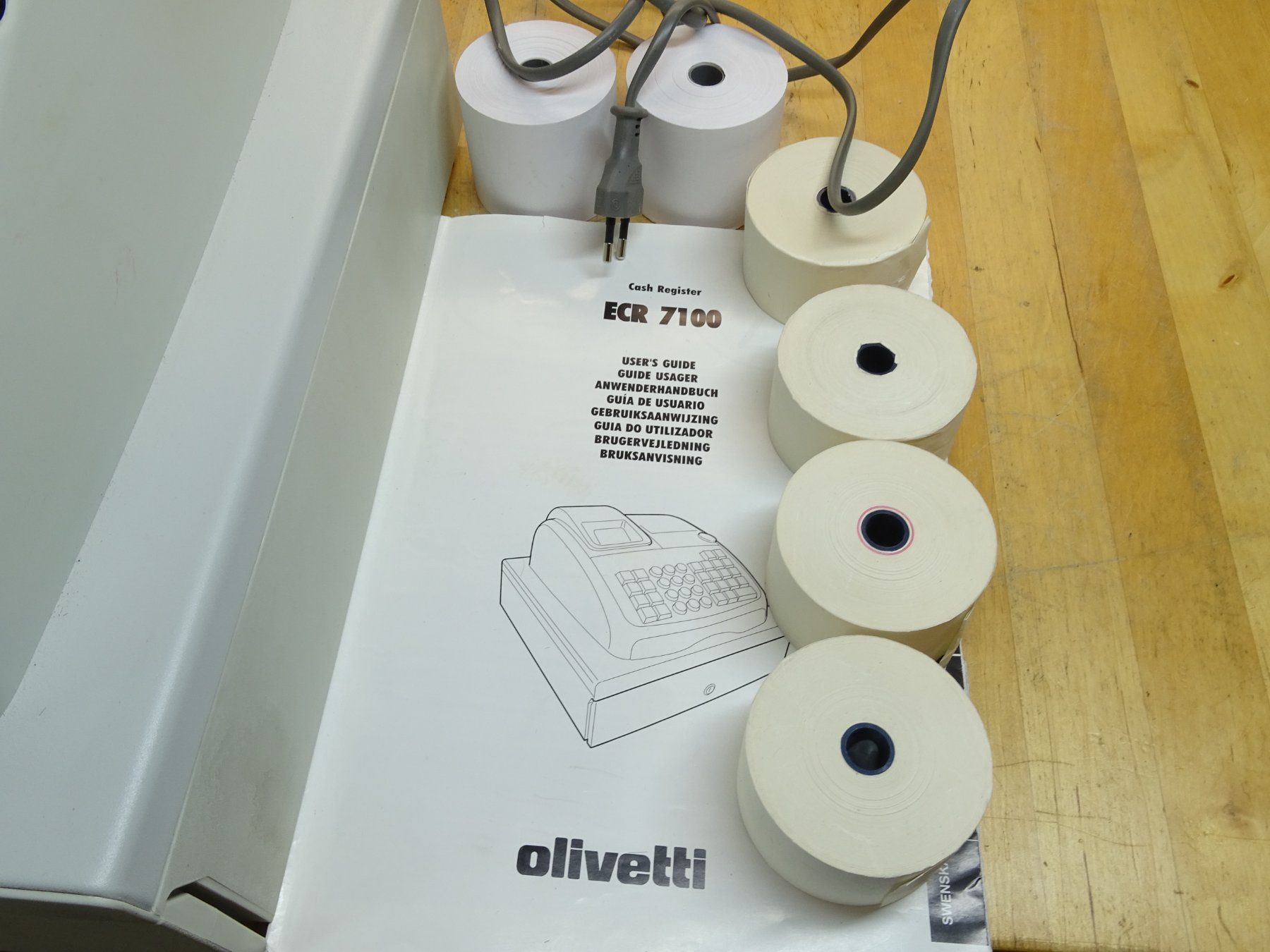 Olivetti Registratore di cassa: Olivetti ECR7100 Registrierkasse – Usato da Wohlen AG venduto da Bricktoys 1
