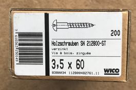 WICO SCHRAUBEN NEU UND ORIGINALVERPACKT