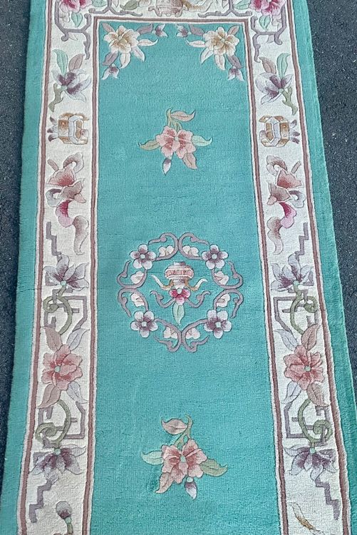NuLOOM Sasha Läufer Mit Medaillon-Motiv, Maschinenwaschbar, 70 X 30 Cm, Rosa