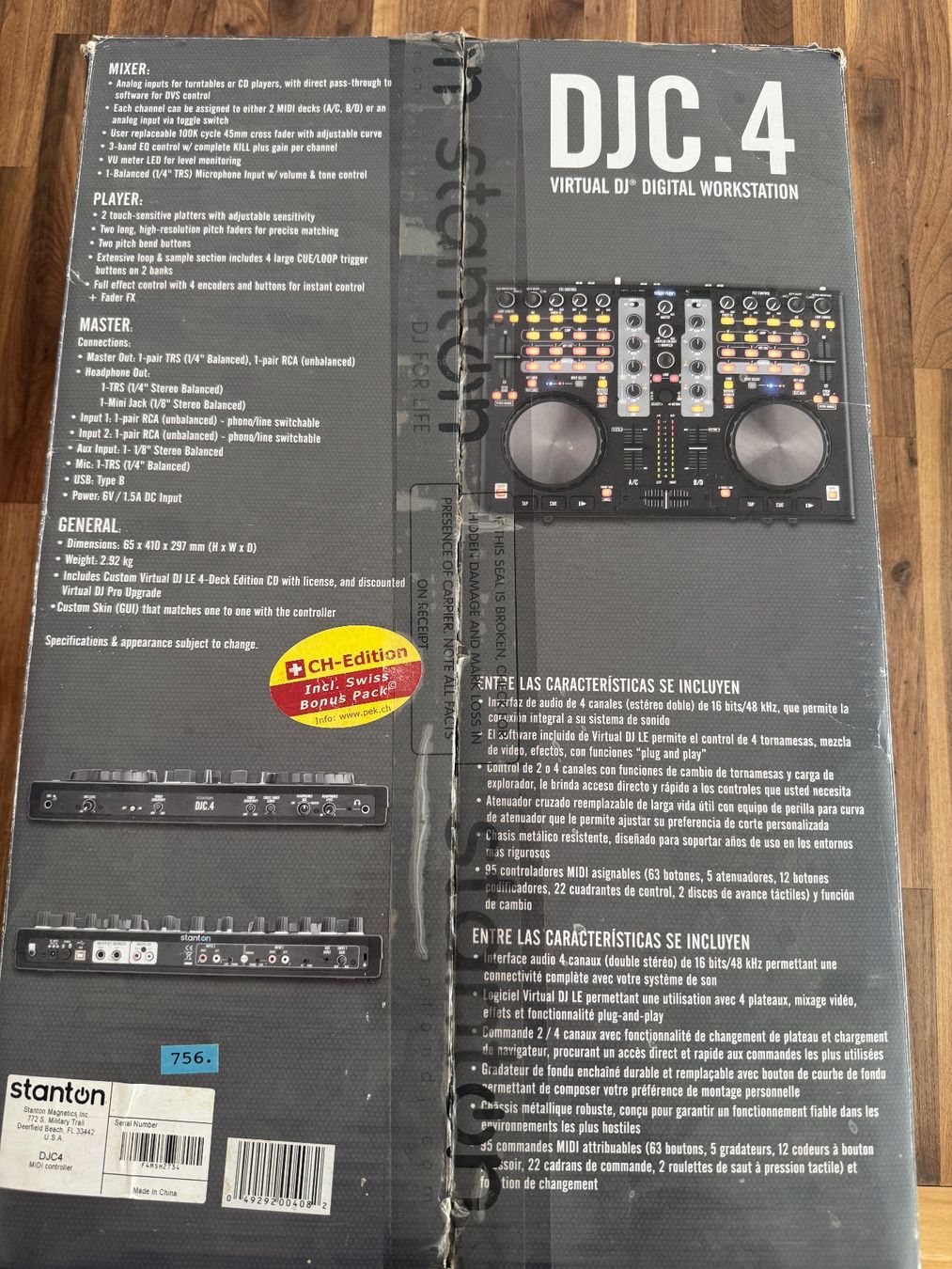 Stanton Console di mixaggio: Stanton DJC.4 DJ Controller – Usato da Steffisburg venduto da Naesu_1995 4