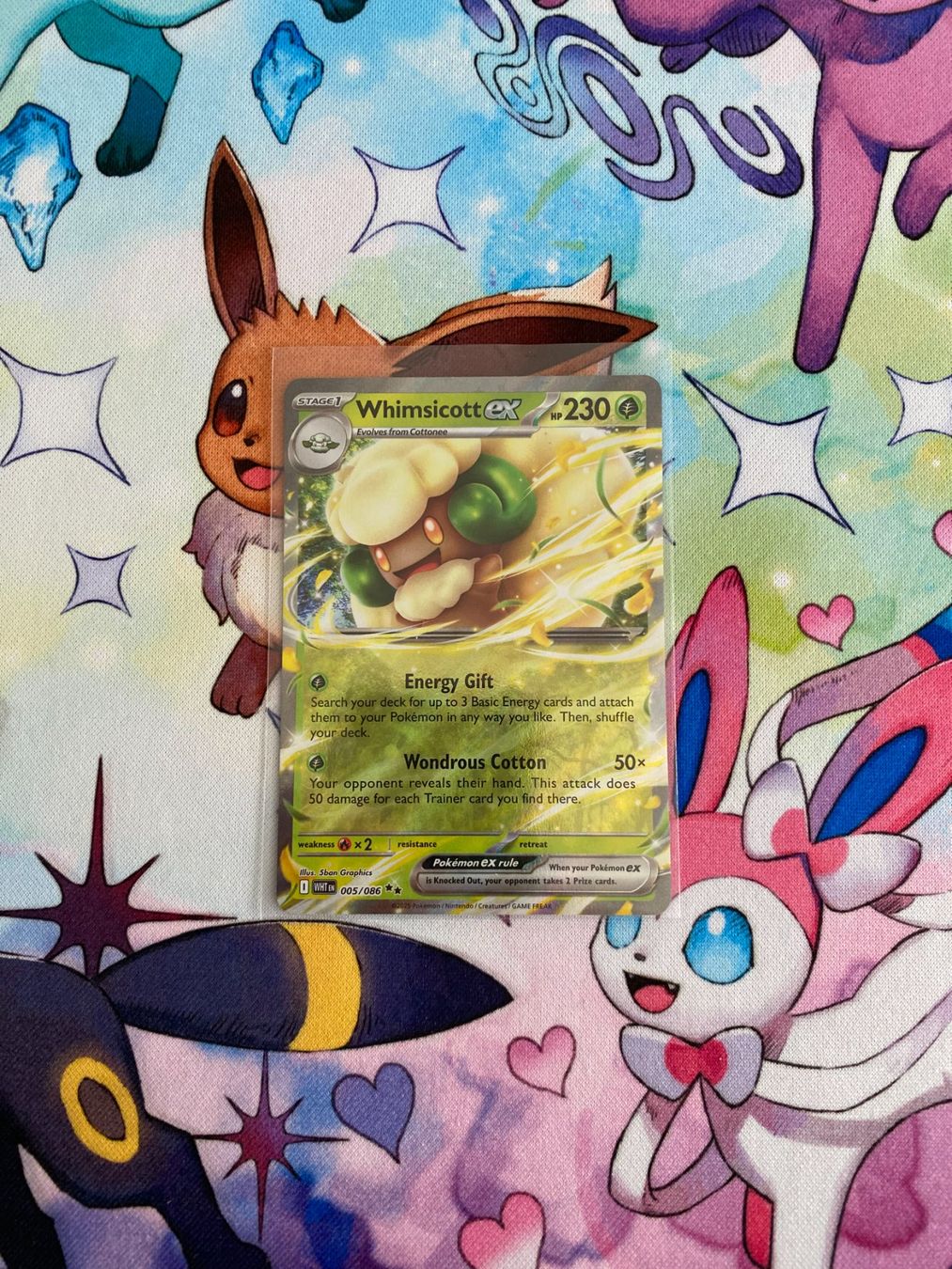 Pokémon Carte collezionabili: Pokemon Whimsicott ex 005/086 WHT – Usato da Grindelwald venduto da TSG-G-Town