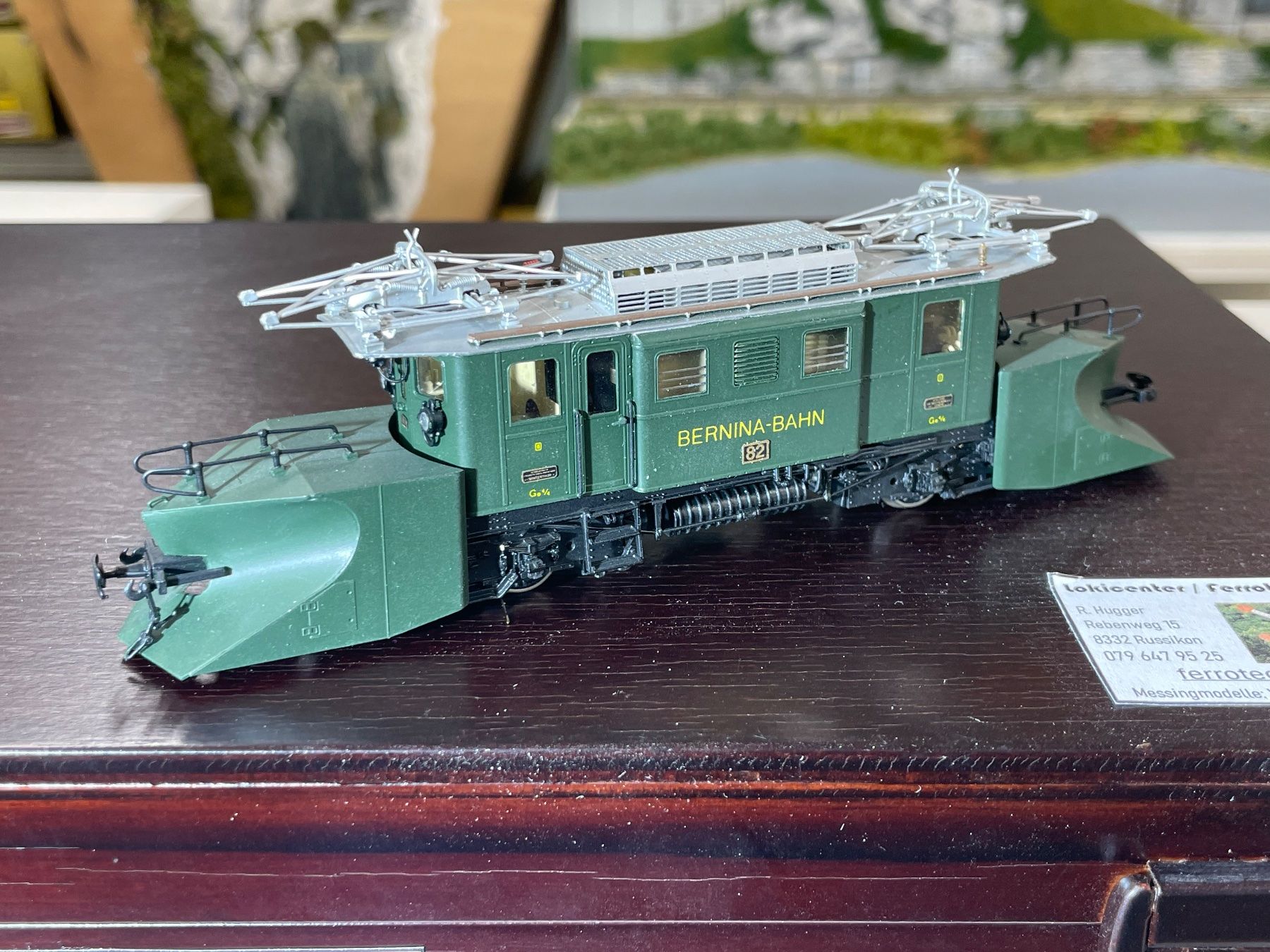 Ferro-suisse Modellini di ferrovie: Ferro Suisse / Bemo Metal, Bernina-Set E – Usato da Hofstetten ZH venduto da kroki66 9