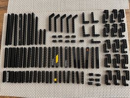 Lego Technik 42053 runde Lochbalken schwarz