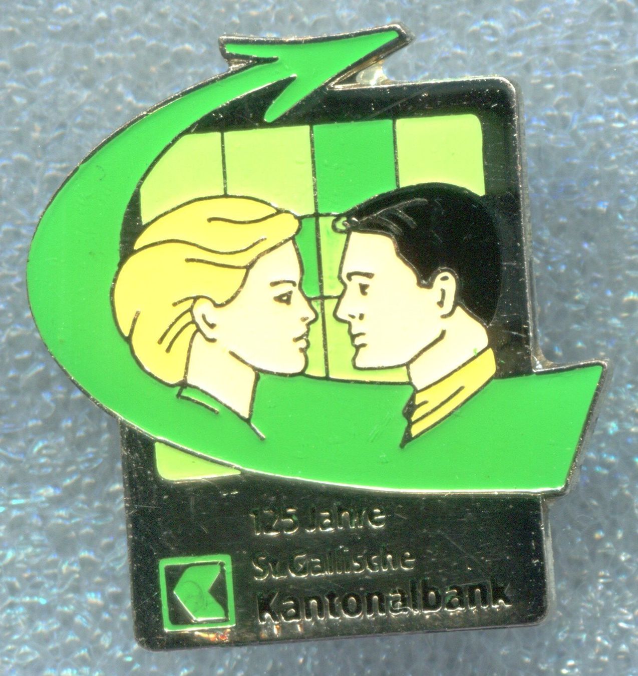 Placchette & Badge: St.Gallische Kantonalbank – Usato da Winterthur venduto da Sammleroase
