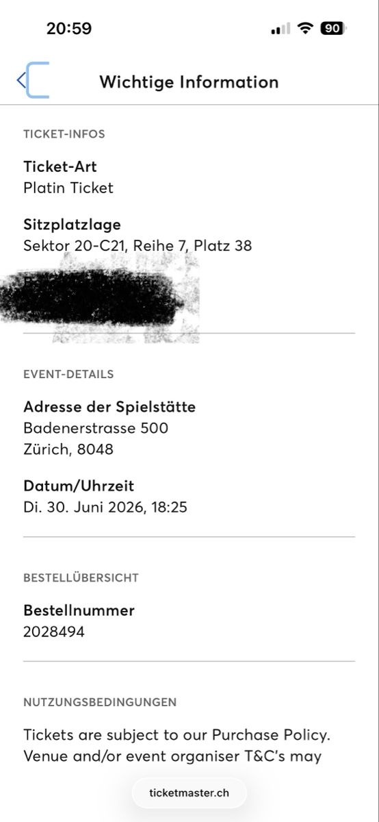 Tickets: 2x Sitzplätze Linkin Park - From Zero World Tour 2026 Ticket – Neu und originalverpackt aus Schaffhausen von Fufl 5