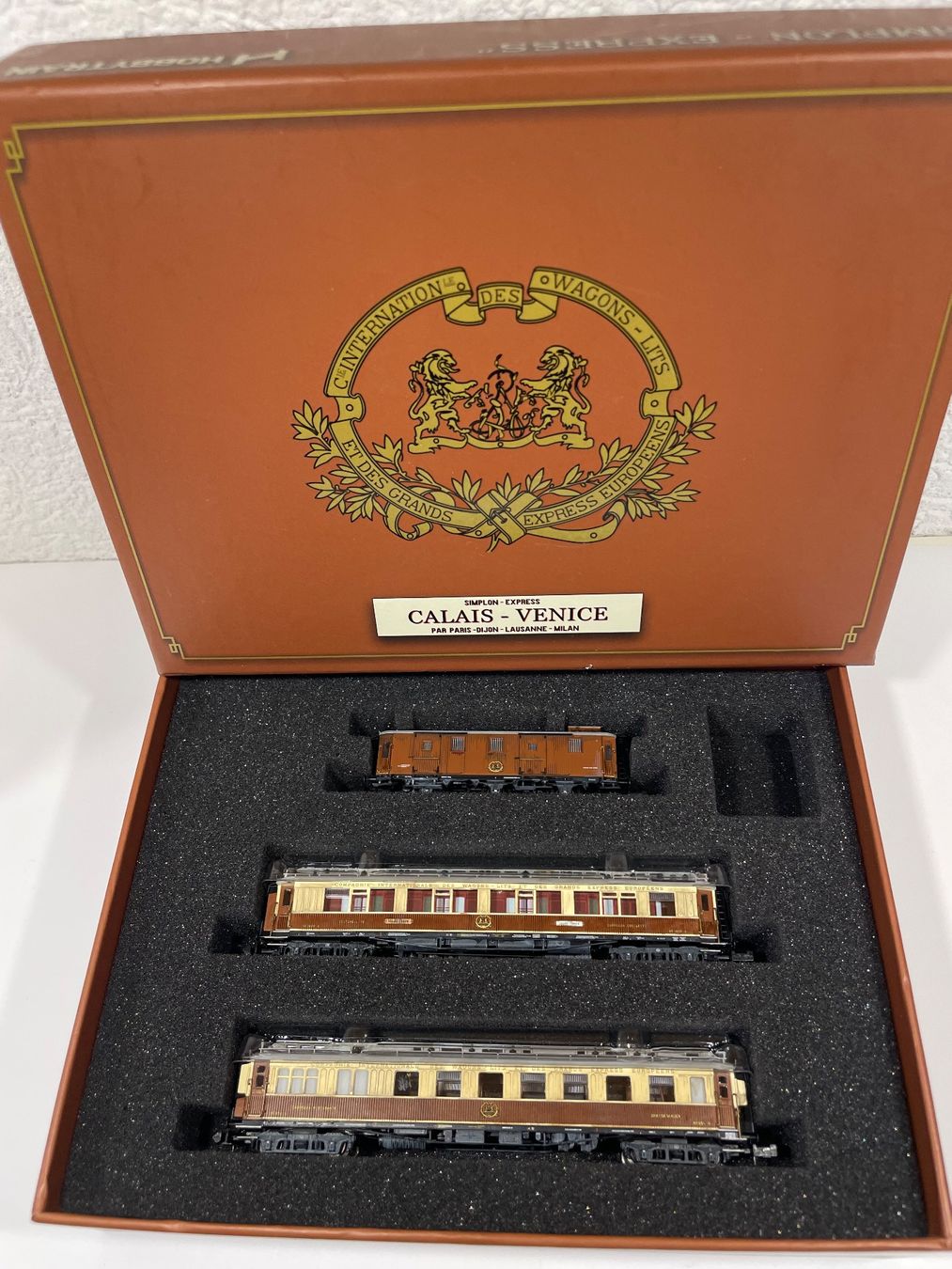 Hobbytrain Modellini di ferrovie: Hobbytrain H22103 3 teiliges Simplon-Express CIWL Set – Nuovo (secondo la descrizione) da Wilderswil venduto da Modellbahn-Shop-Moll
