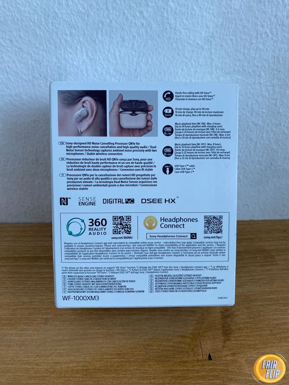 Sony Kopfhörer: Sony WF-1000XM3 Wireless Kopfhörer – Gebraucht aus Luzern von fairflip 2