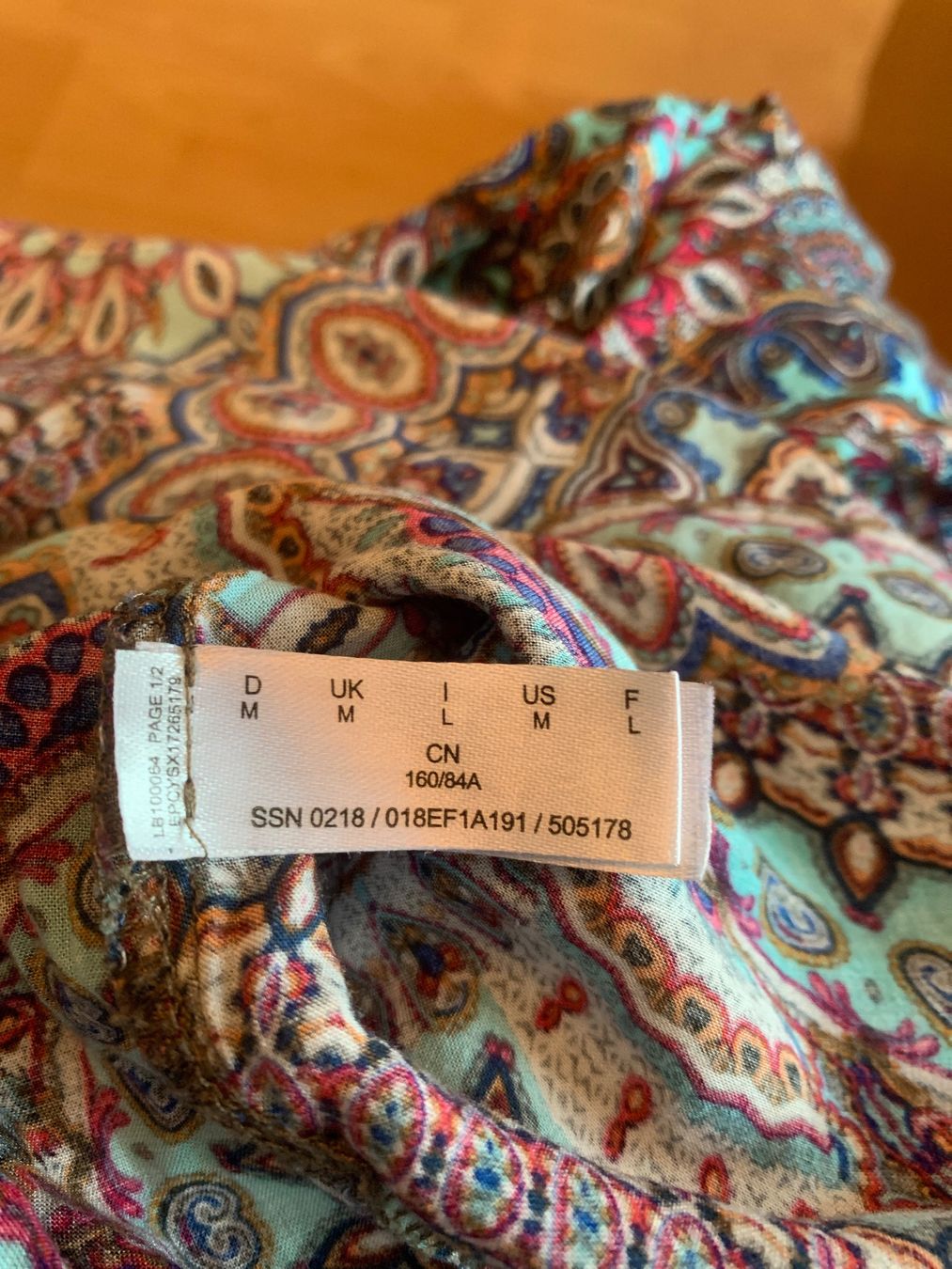 Esprit Vestiti: Jolie robe Esprit colorée taille M – Usato da MEYRIN venduto da Gwendo10 3