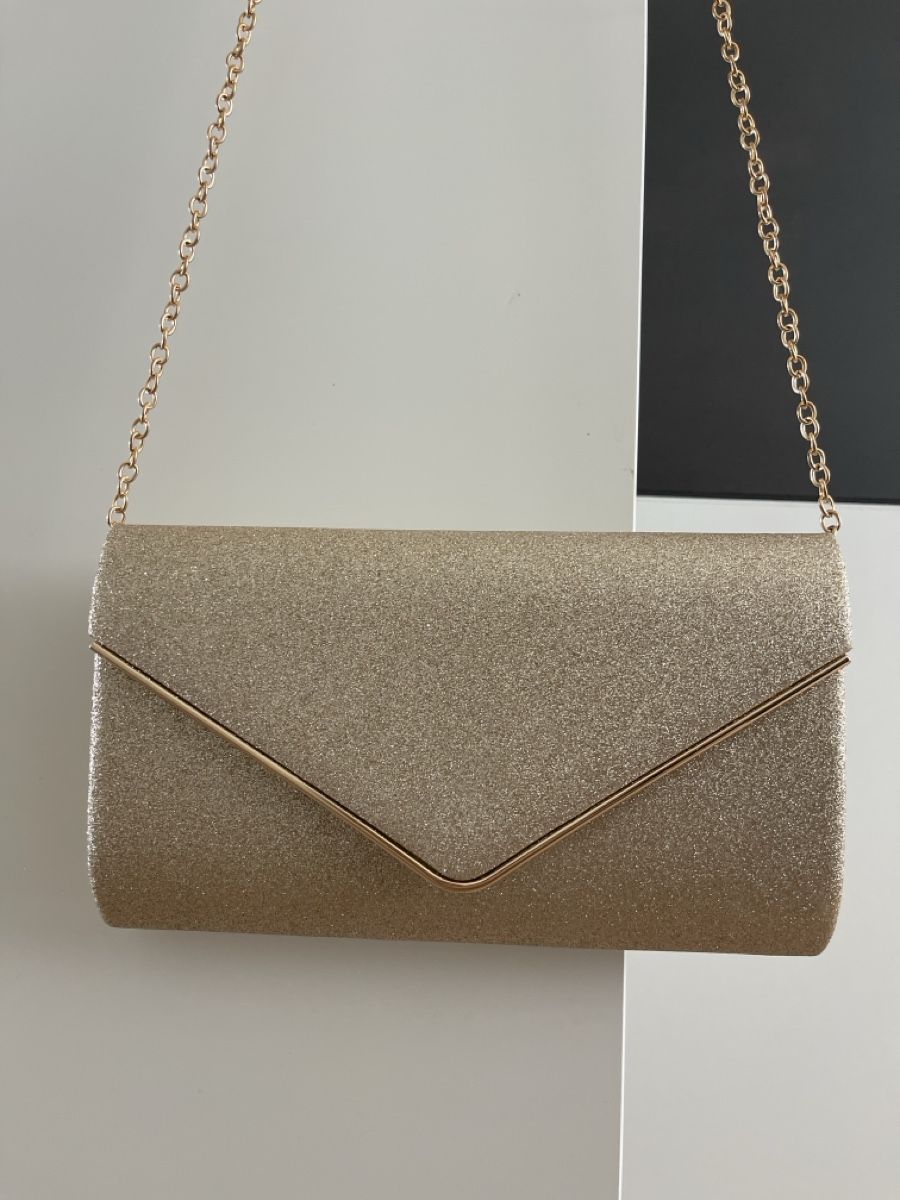 Borse da donna: Elegante goldene Clutch mit Kette – Usato da Mühlau venduto da Jasil66