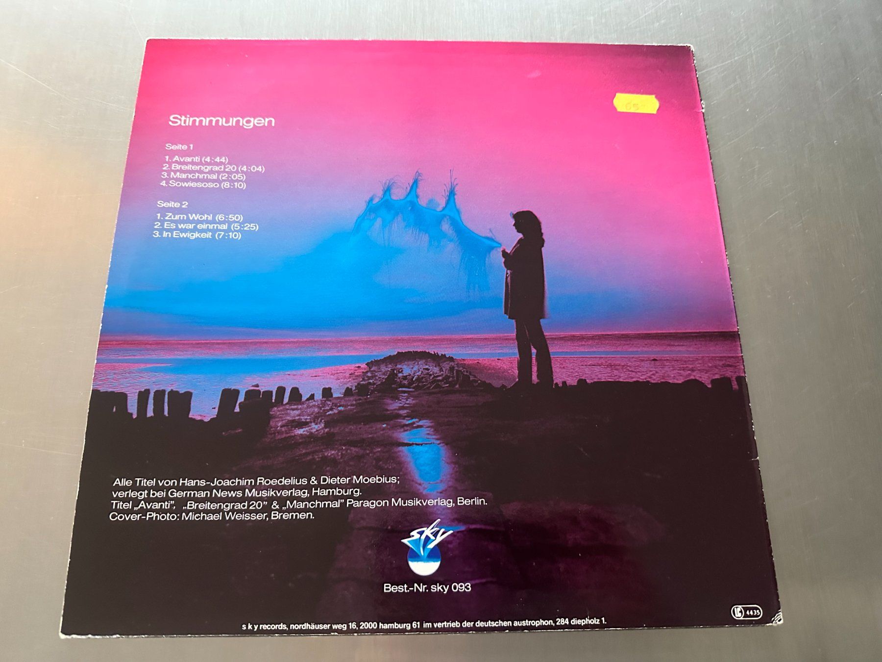 Dischi in vinile: CLUSTER LP STIMMUNGEN – Usato da Sion venduto da jaipur1401 1
