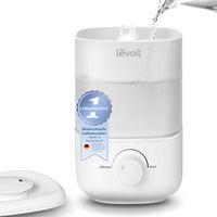 Luftbefeuchter Schlafzimmer 23dB leise Humidifier Top-Fill