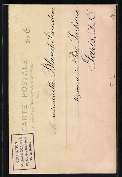 Cartoline postali: Seigneur Maitre, Dame verbeugt sich vor  – Usato da Berlin venduto da bartko-reher 1