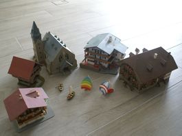 Diverses maquettes HO / Verschiedene HO Modellbauen