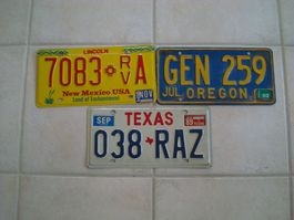 NEW MEXICO OREGON UND TEXAS