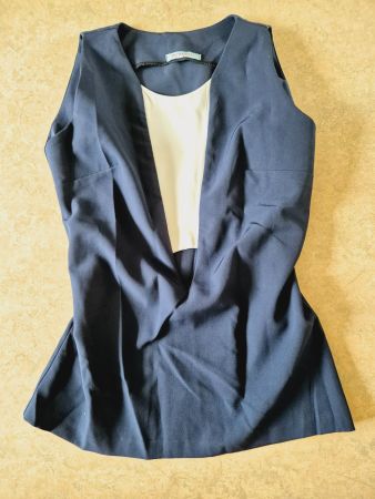 TOP TUNIKA M BY MAIOCCI 38 M MIT CUT OUT SOMMERTOP BLUSE