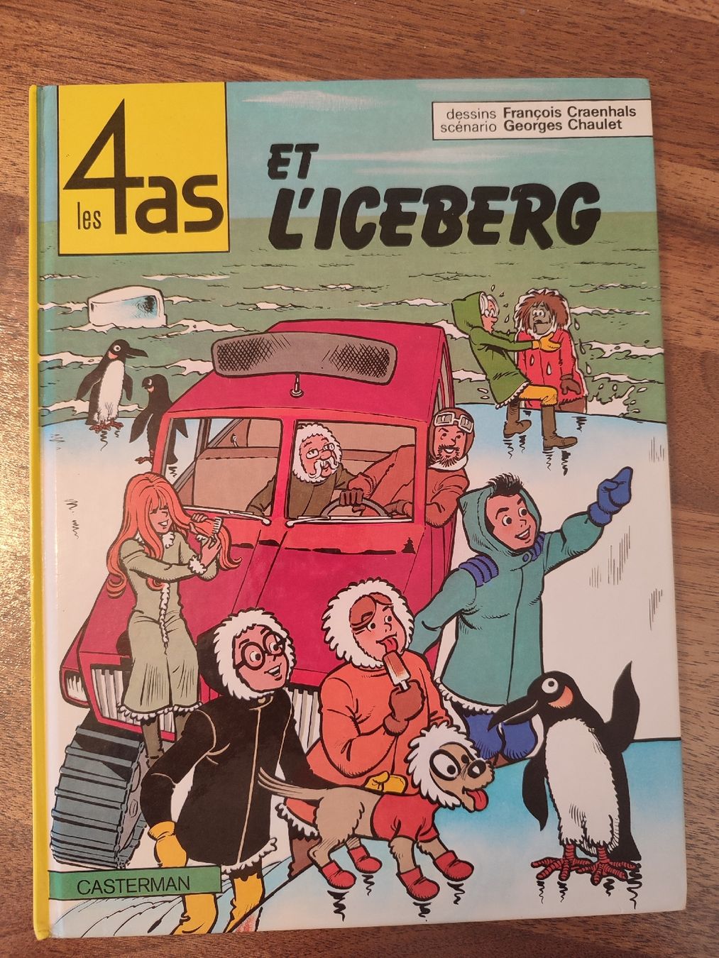 Fumetti: Les 4 as et L'iceberg T19 EO BE  – Usato da Bougy-Villars venduto da Vogue