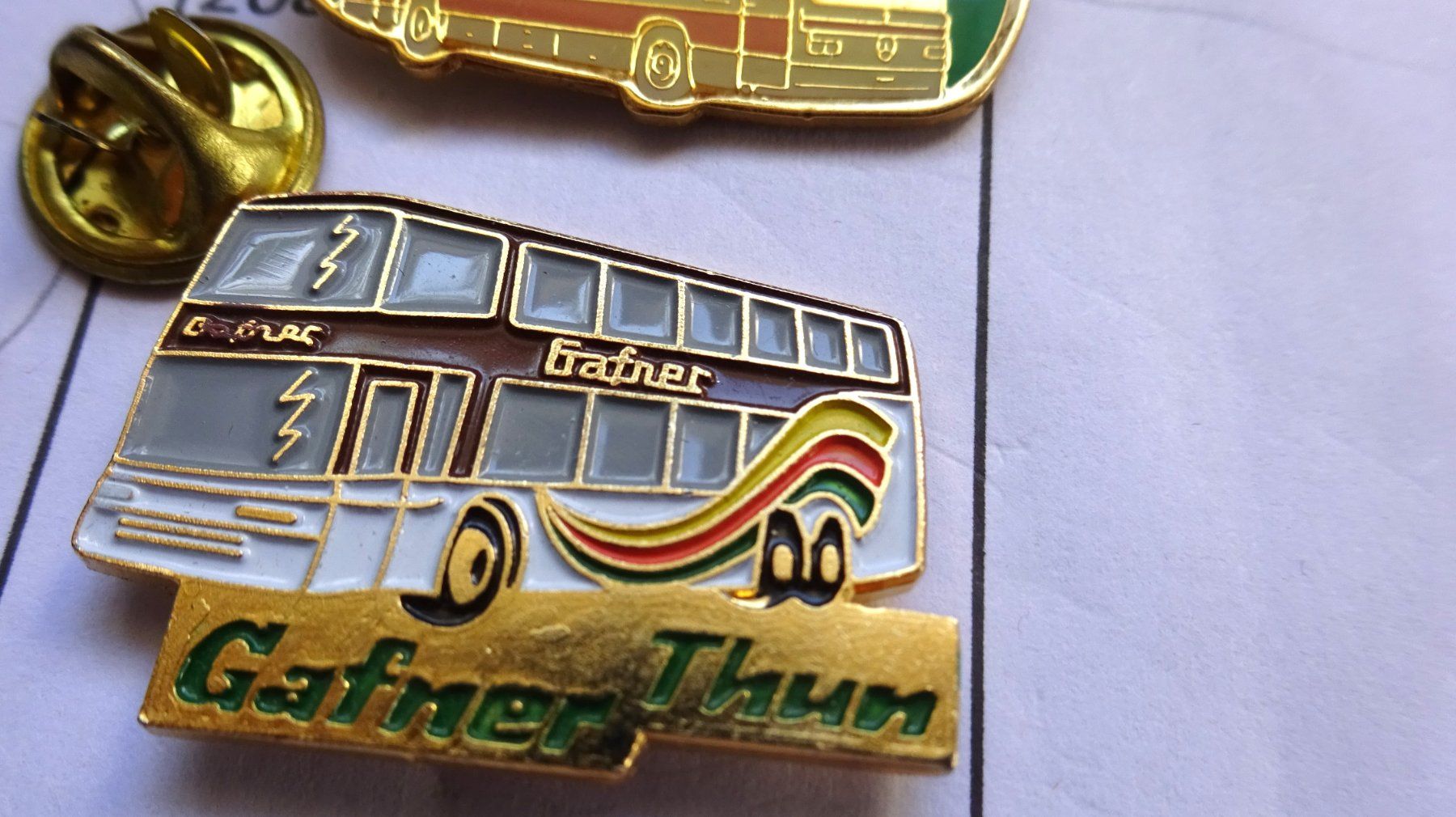 Placchette & Badge: Pin THUN Gafner Reisegar – Usato da Utzenstorf venduto da BUtter81