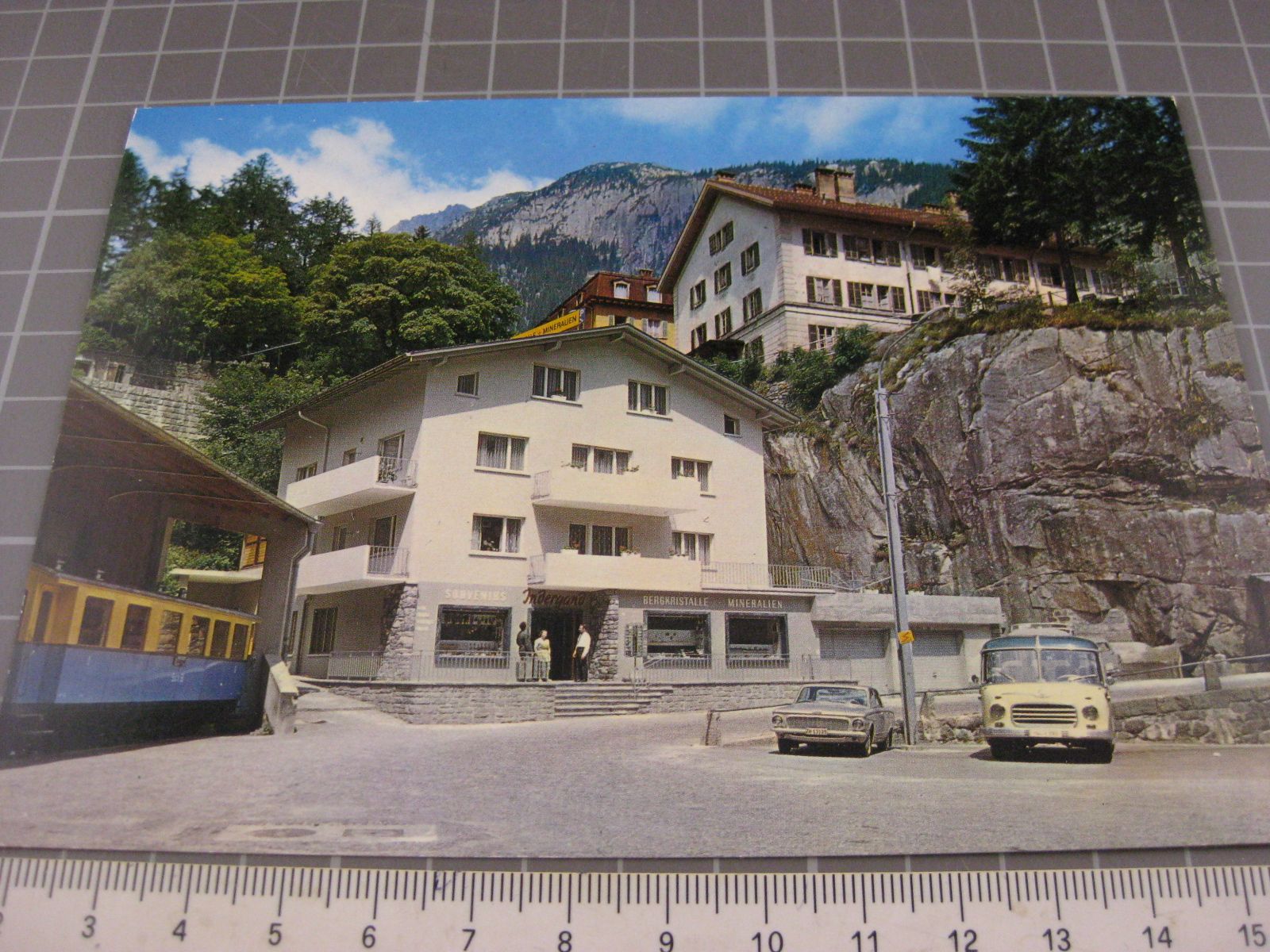 Cartoline postali: Preis halbiert: Göschenen mit Zug – Usato da Malters venduto da Marosko