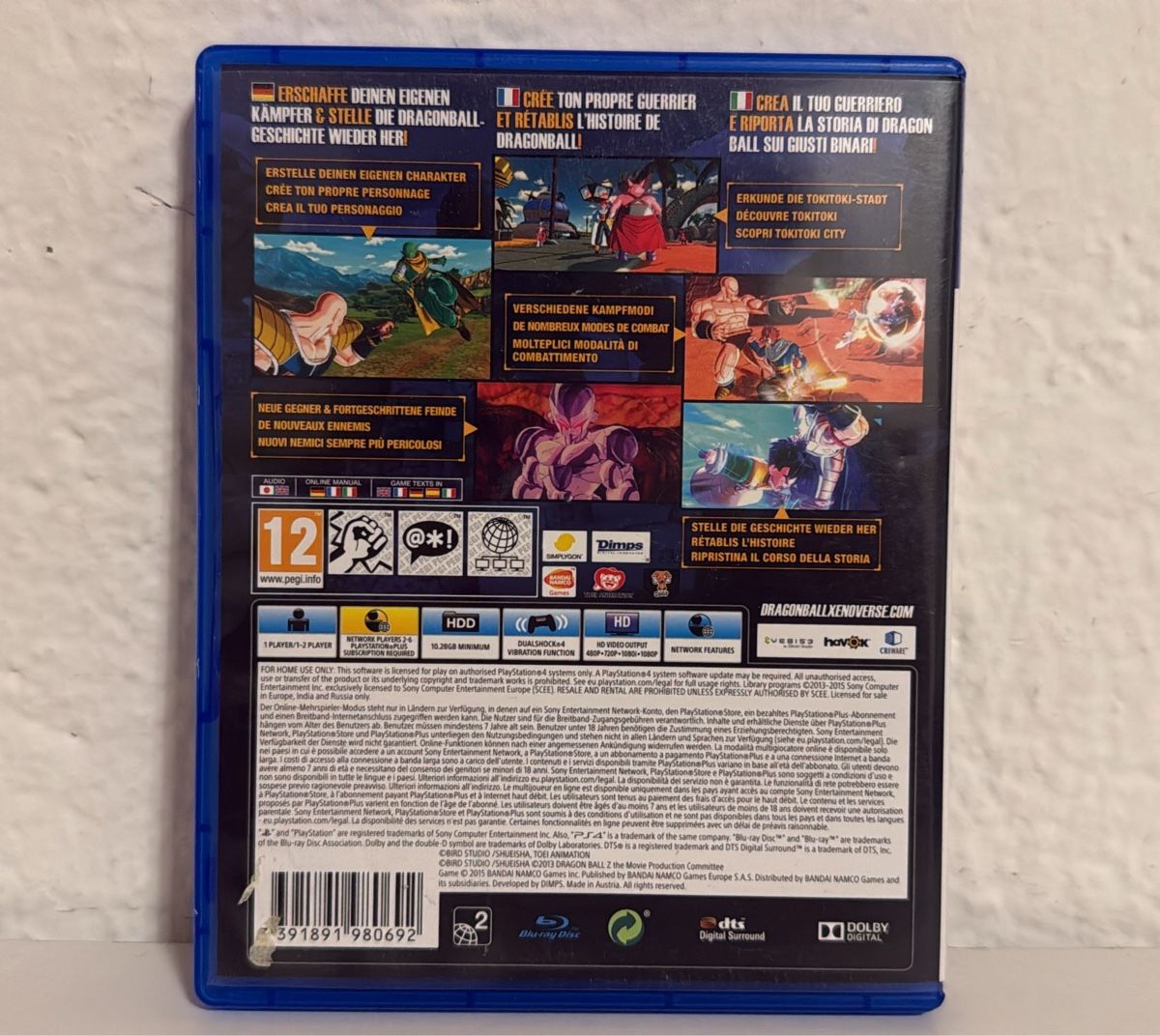 Sony Spiele: Dragon Ball Xenoverse PS4/PS5 Game - Good Condition – Gebraucht aus Ehrendingen von bubulence 1