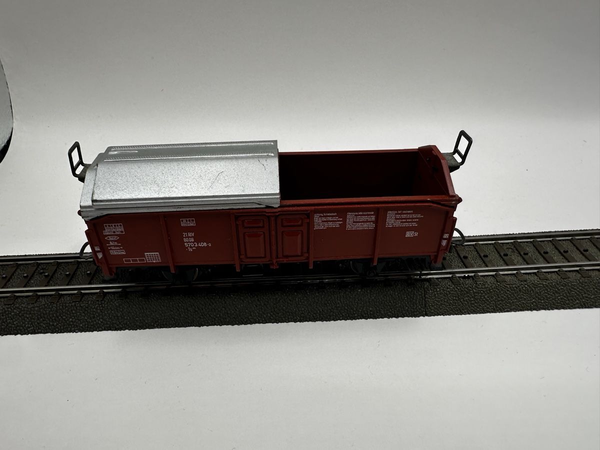 Märklin Modellini di ferrovie: Märklin H0 4619 Schiebedachwagen der DB – Usato da Wollerau venduto da saymon_eggler 2