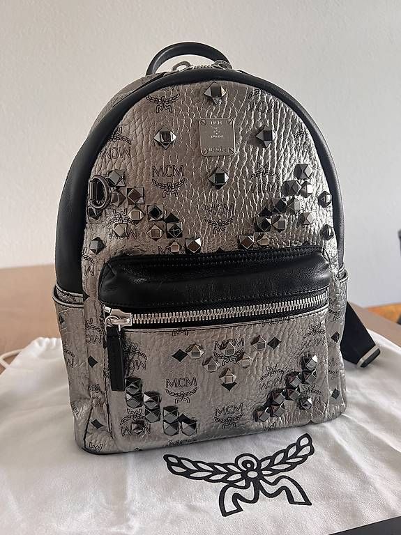 Mcm Rucksäcke: MCM Stark Rucksack mit Nieten – Gebraucht aus St. Gallen von nightrider96