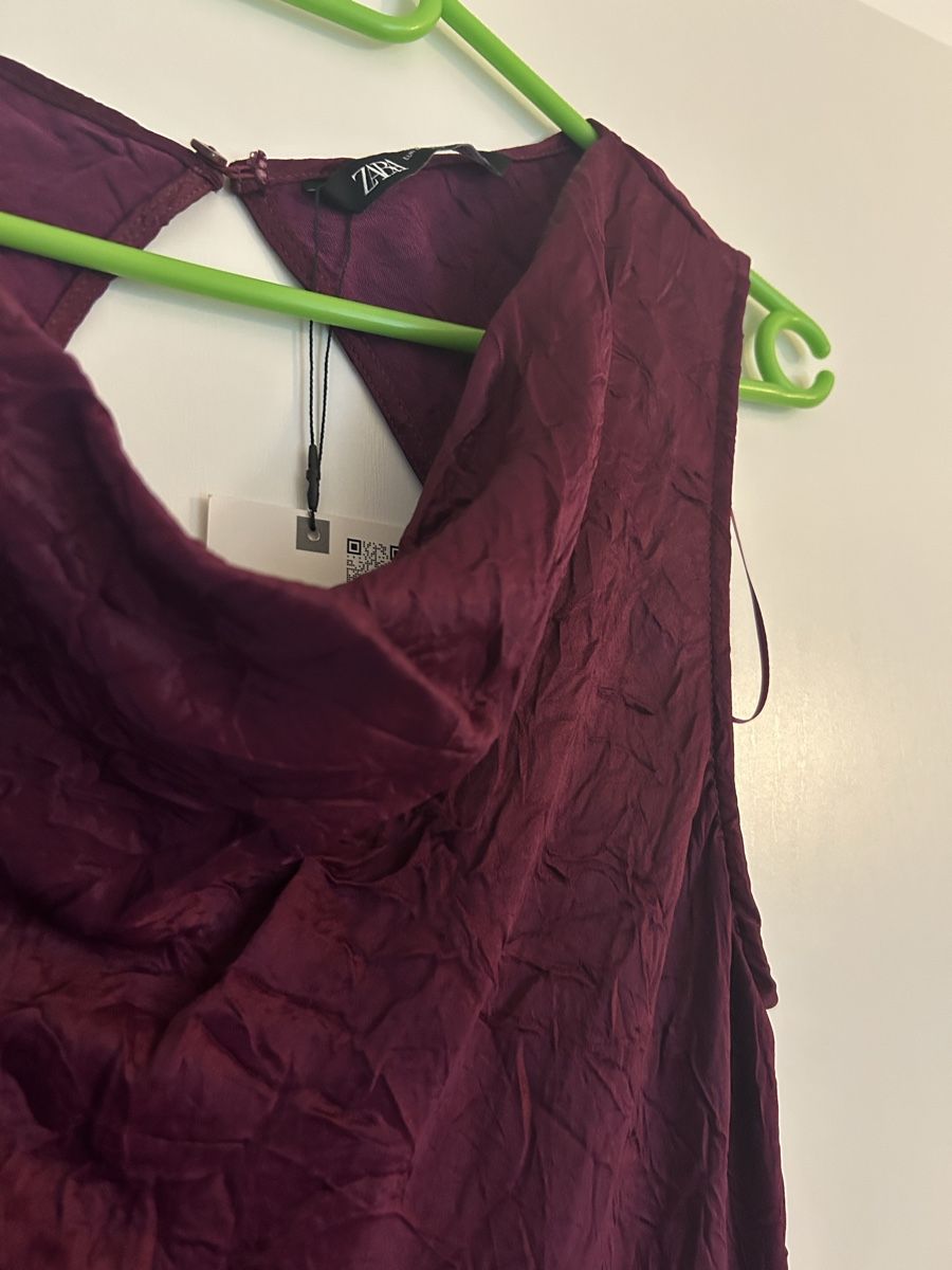 Zara Robes: Robe longue violet  – Neuf avec emballage d'origine à Neuchâtel par EllenB 4