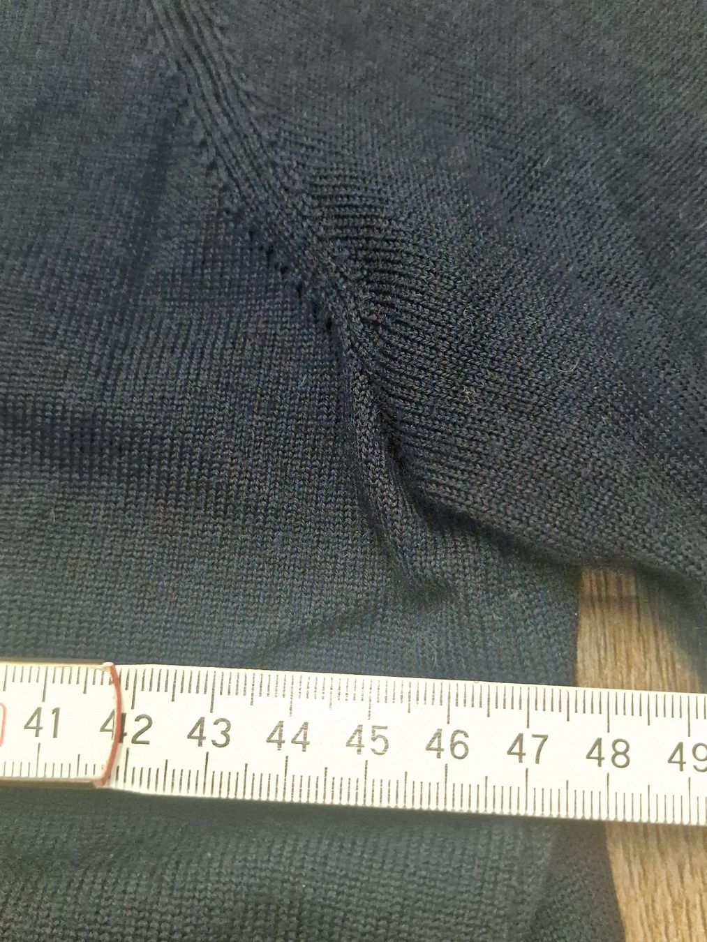 Hemisphere Pullover & Sweatshirts: Hemisphere Wolle Pullover dunkelblau mit Glitzerrand Gr S – Neu (gemäss Beschreibung) aus Meierskappel von HeartWear 2