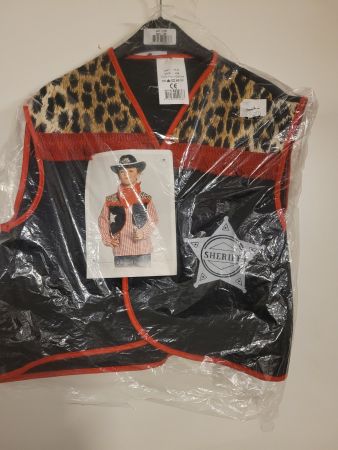 Sheriff Weste Kinder Grösse 128