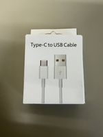 Type-C zu USB Kabel Weiss Neu