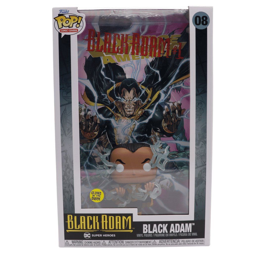Funko Figuren: Black Adam 08 Funko POP DC – Neu und originalverpackt aus Paudex von dindeboy