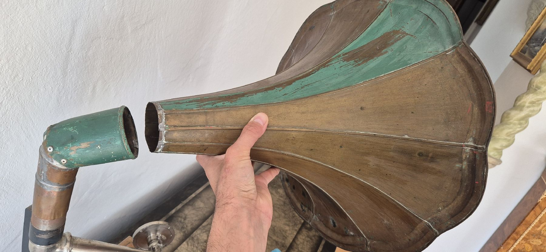Giradischi: Antikes Grammophon "His Master's Voice". Funktionstüchtig – Usato da Volketswil venduto da escorbach 8