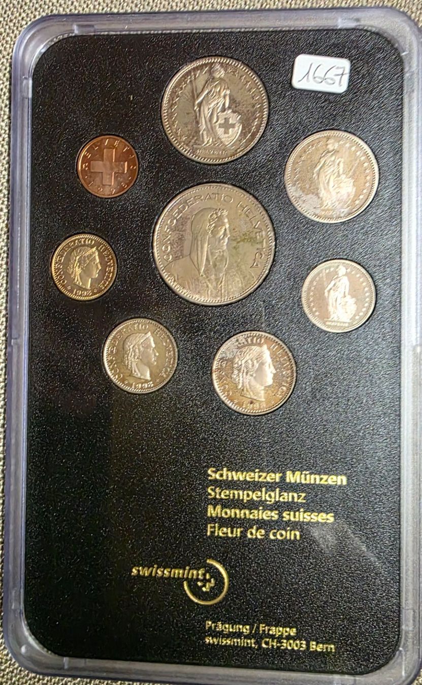 Tutti le monete: MÜNZSATZ 1998 STGL – Nuovo e nell'imballaggio originale da Schönenwerd venduto da 1952kv 1