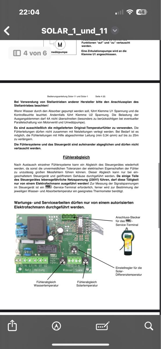Sistema di controllo: POOL Solar Differenzregler OSF Solar-11 – Usato da Seltisberg venduto da fam_g7bq 3