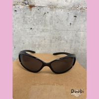Lunettes de soleil Zign noires verres fumés 