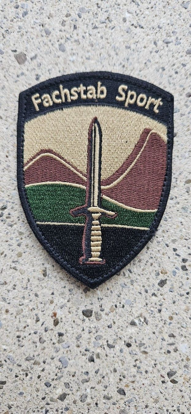 Schweizer Armee Placchette & Badge: *** Badge Heer mit Klett *** – Nuovo e nell'imballaggio originale da Riedholz venduto da fr_sIruP