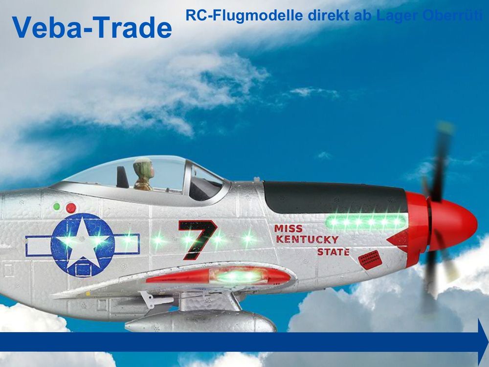 E-FLITE F4U CORSAIR UMX MIT AS3X RTF MODE 1 MIT 4-KANAL DSM-X FERNSTEUERUNG