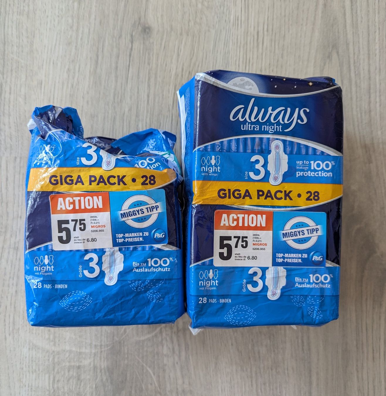 Altro per la cura del corpo: Always Ultra Night Grösse 3, 44 Binden – Nuovo e nell'imballaggio originale da Goldingen venduto da YouAreMySunshine