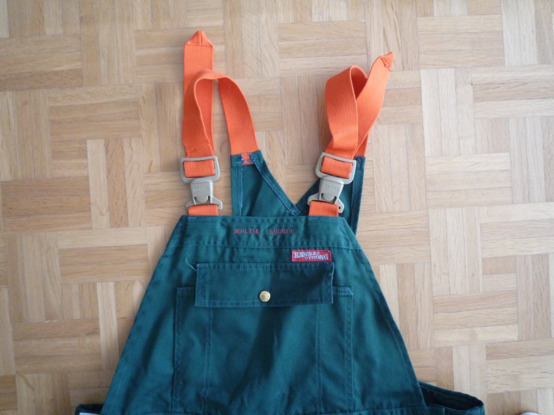 Pantaloni: "Kanses Strong" Waldarbeiterlatzhose – Usato da Rafz venduto da Sonnenblume305 4