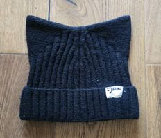 Berretto Bring nero con orecchie di gatto